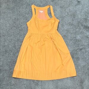Shoshanna Sleeveless Midi Dress Summer Orange size 6